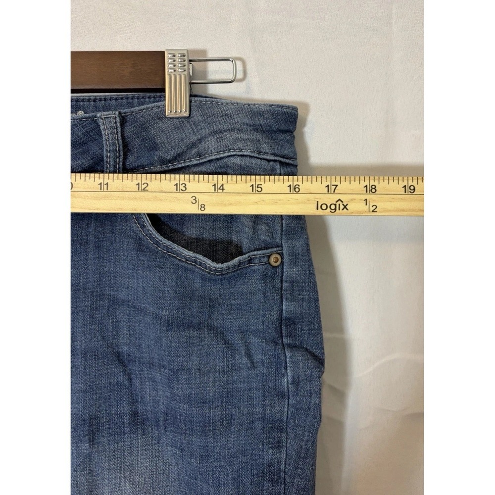 Women's Wranglers Jeans Straight Leg Cowgirl Preppy 11x32 1009MWTMS Spandex - Picture 9 of 15